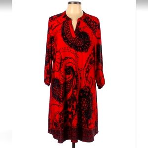 New Directions red paisley Large